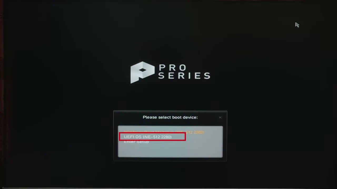 Install Zorin OS Without USB Select UEFI OS from the boot device menu to start the Zorin OS installer without USB