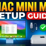 Mac mini M4 setup - complete first-time setup guide with monitor and Mac mini