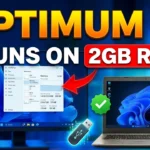 Optimum 11 - lightweight Windows 11 running on only 2GB RAM, Task Manager proof