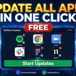 Patch My PC Home Updater - thumbnail showing update all apps in one click